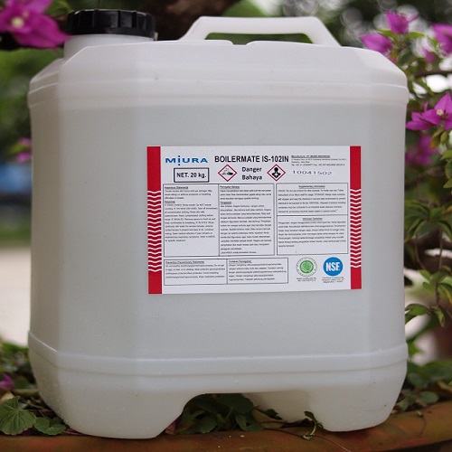 Hóa chất giữ sạch nồi hơi Miura Boilermate IS-102IN 